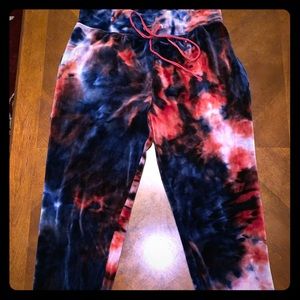 Tie dye jogger sweatpants